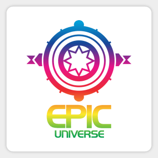 Epic Rainbow Center Magnet